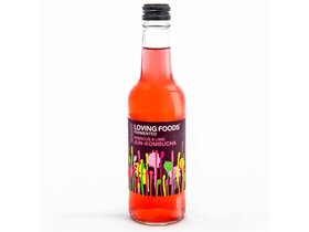 Loving Foods Jun-Kombucha with Hibiscus and Lime 330ml