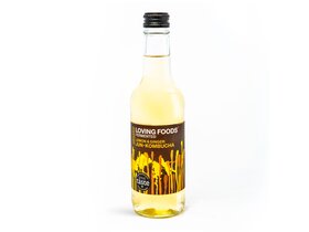 Loving Foods Jun-Kombucha with Lemon and Ginger 330ml