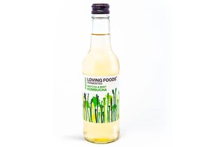 Loving Foods Kombucha with Matcha and Mint 330ml