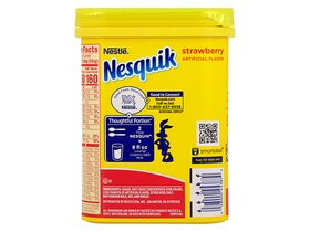 Nesquik Strawberry powder drink mix 266g