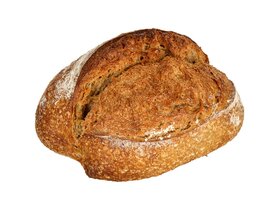 Félbarna kovászos kenyér 500g image Félbarna kovászos kenyér 500g