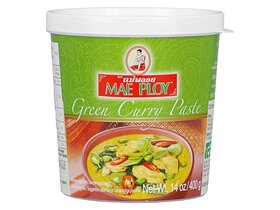 Mae Ploy Green Curry paste 400g image Mae Ploy Green Curry paste 400g