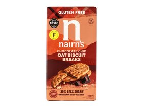 Nairns GF Biscuit Breaks Choc Chip 160g
