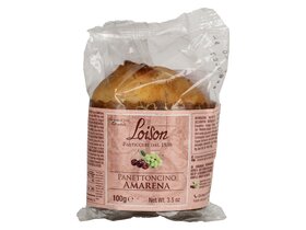 Loison mini Panettone sütemény kandírozott cseresznyével, narancshéjjal és mazsolával L9245/C 100g