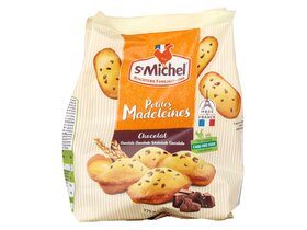 St Michel csokoládé darabos francia Madeleine sütemény 175g