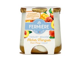 La Fermiére Őszibarackos-mangós joghurt 160g