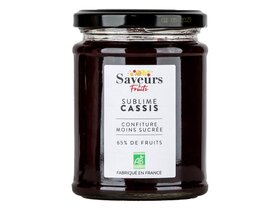 Saveurs Fruits Sublime Cassis Bio - feketeribizli lekvár 310g