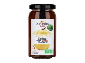 Saveurs Coing de France Bio - quince jam 240g