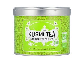 Kusmi Bio Green ginger-lemon 100g image Kusmi Bio Green ginger-lemon 100g