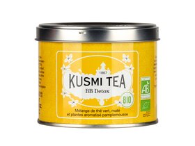 Kusmi Bio BB Detox zöld tea-maté teakeverék grapefruittal ízesítve 100g