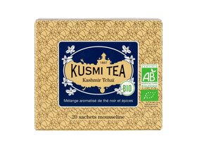 Kusmi Organic Kashmir Tchai - Box of 20 muslin tea bags 40g