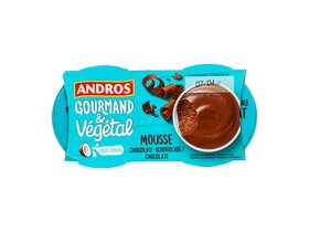 Andros* So Good So Veggie Mousse Choco 2X55G