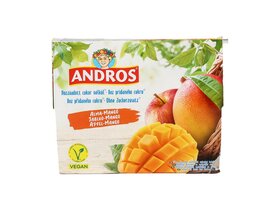 Andros* Apple Mango Vegan Fruit Desserts 4x100g