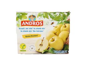 Andros* Apple Golden Delicious Vegan Fruit Desserts 4x100g