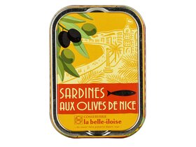La Belle Iloise szardínia nizzai olívabogyóval 115g