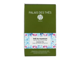 Palais des Thés Hammam Tea Gyümölcsökkel és virágokkal ízesített zöld tea 20 filter 40g