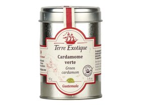 Terre Exotique zöld kardamom  Elettaria cardamomum  40g