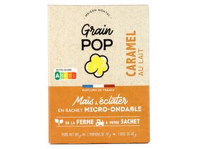 Grain Pop Caramel popcorn 180g