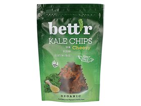 Bett'r Organic Kale Chips Mustard & Onion 30g