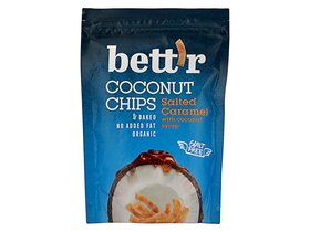 Bett'r Organic Coconut Chips Salted Caramel 70g