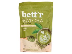 Bett'r Organic Matcha Powder Ceremonial Grade 100g