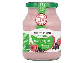 Andechser* joghurt-málna-bodza 500ml