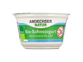 Andechser* Bio-Sahnejoghurt Griechischer art 200g image Andechser* Bio-Sahnejoghurt Griechischer art 200g