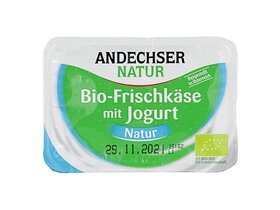 Andechser* Bio Natur Frischkase 175g image Andechser* Bio Natur Frischkase 175g