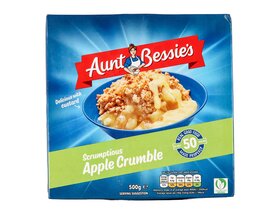 Aunt Bessie's** Scrumptious Apple Crumble 500g 