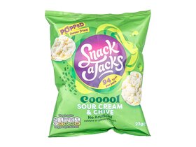 Quaker snack a jacks cripsy sour cream & 23g