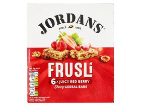 Jordans Frusli Wild berries cereal bars 180g