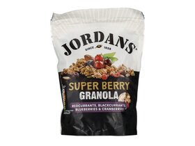 Jordans Super Berry Ropogós granola bogyósgyümölcsökkel, mézzel és magvakkal 340g