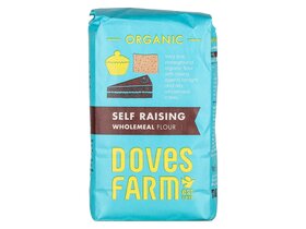 Doves Farm Organic Self Raising Wholemeal  Flour 1kg image Doves Farm Organic Self Raising Wholemeal  Flour 1kg