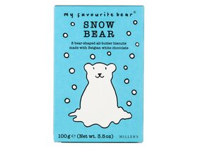 AB Snow Bear Fehér Csokis keksz 100g