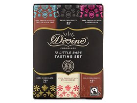 Divine 12 Little Bars Chocolate Tasting Set 180g