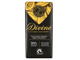Divine Étcsokoládé 70% 90g image Divine Étcsokoládé 70% 90g