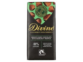 Divine Mogyorós trüffeles étcsokoládé 41% 90g