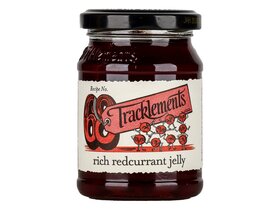 Tracklements rich redcurrant jelly 220g image Tracklements rich redcurrant jelly 220g