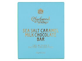 Charbonnel et Walker The Butler's Collection Sea Salt Caramel Milk Chocolate Bar 80g
