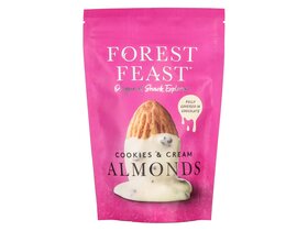 Forest Feast Pirított mandula kekszdarabos fehércsokoládé bevonattal 120g