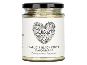Lucy's Mayonnaise Garlic&Black Pepper 240g
