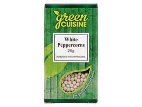 GC Bors fehér WhitePeppercorns 25g image GC Bors fehér WhitePeppercorns 25g