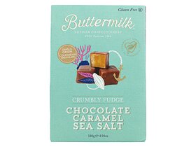 Buttermilk Crumbly Fudge Chocolate Caramel Sea Salt 140g