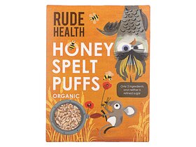 Rude Health Honey Spelt Puffs Organic 175g image Rude Health Honey Spelt Puffs Organic 175g