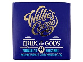 Willie's Milk of the Gods milk choc. 50g