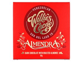 Willie's Cacao Almendra Dark chocolate 50g