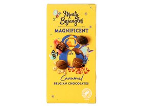 Monty Bojangles Magnificent Caramel belgian chocolates 115g