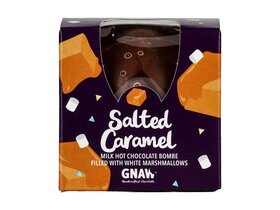 Gnaw Salted Caramel Milk Hot Choc Bombe 43g