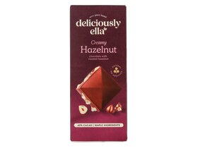 Deliciously Ella Creamy Vegan Chocolate with roasted hazelnut 85g
