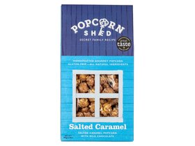Popcorn Shed Salted Caramel Popcorn with milk chocolate 80g image Popcorn Shed Salted Caramel Popcorn with milk chocolate 80g